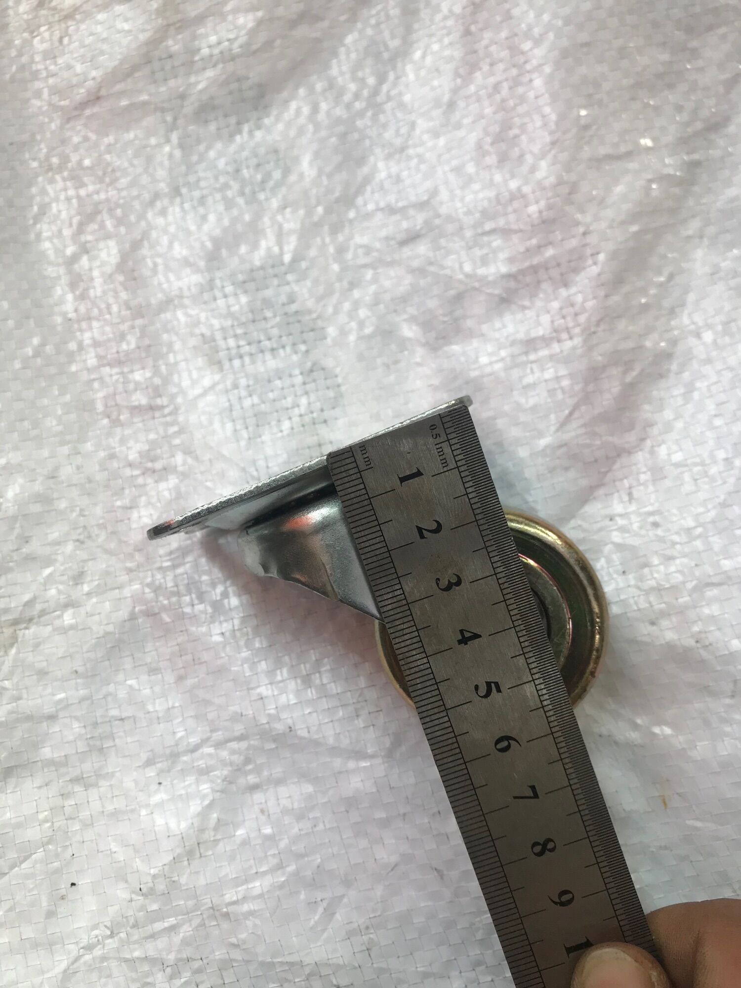 Bộ 4 bánh xe đẩy sắt 5cm