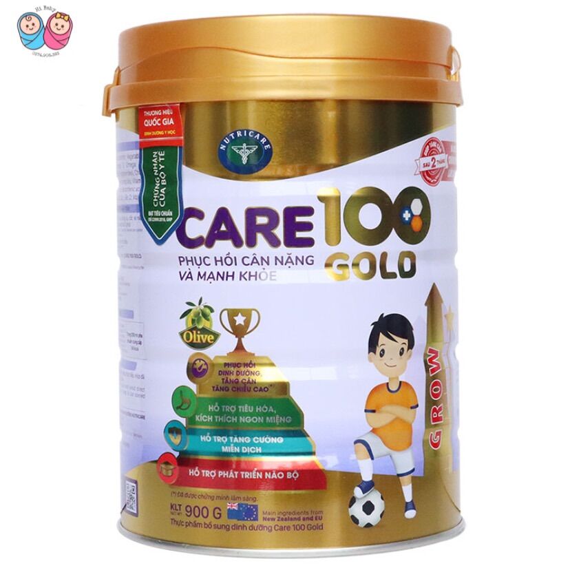 Sữa care 100 gold 900g