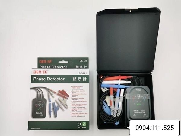 [HCM]Đồng hồ đo thứ tự pha DEREE DE-721