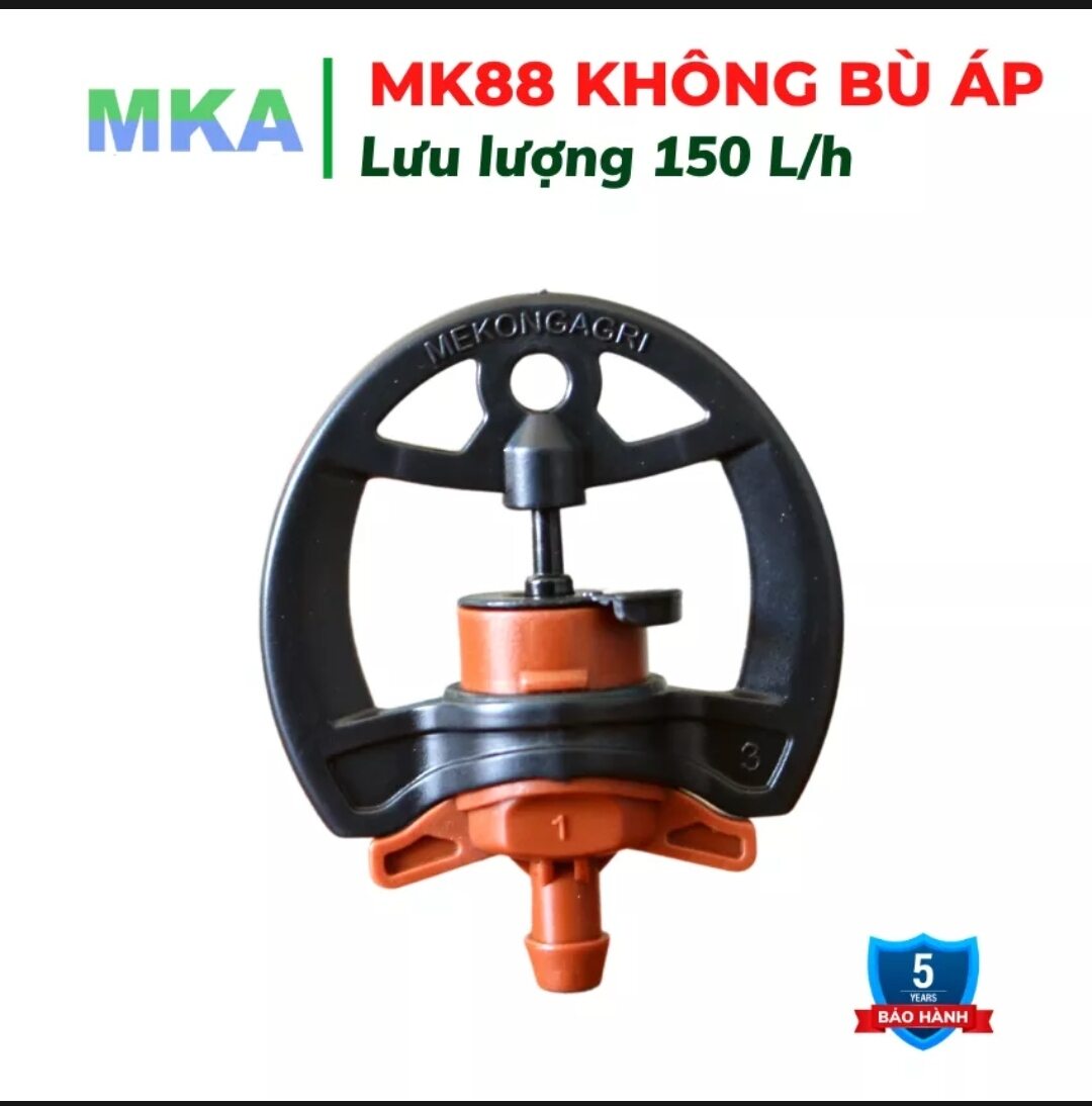 Béc tưới phun mưa mk88 150l/h mekongagri bộ 50 - 100 cái