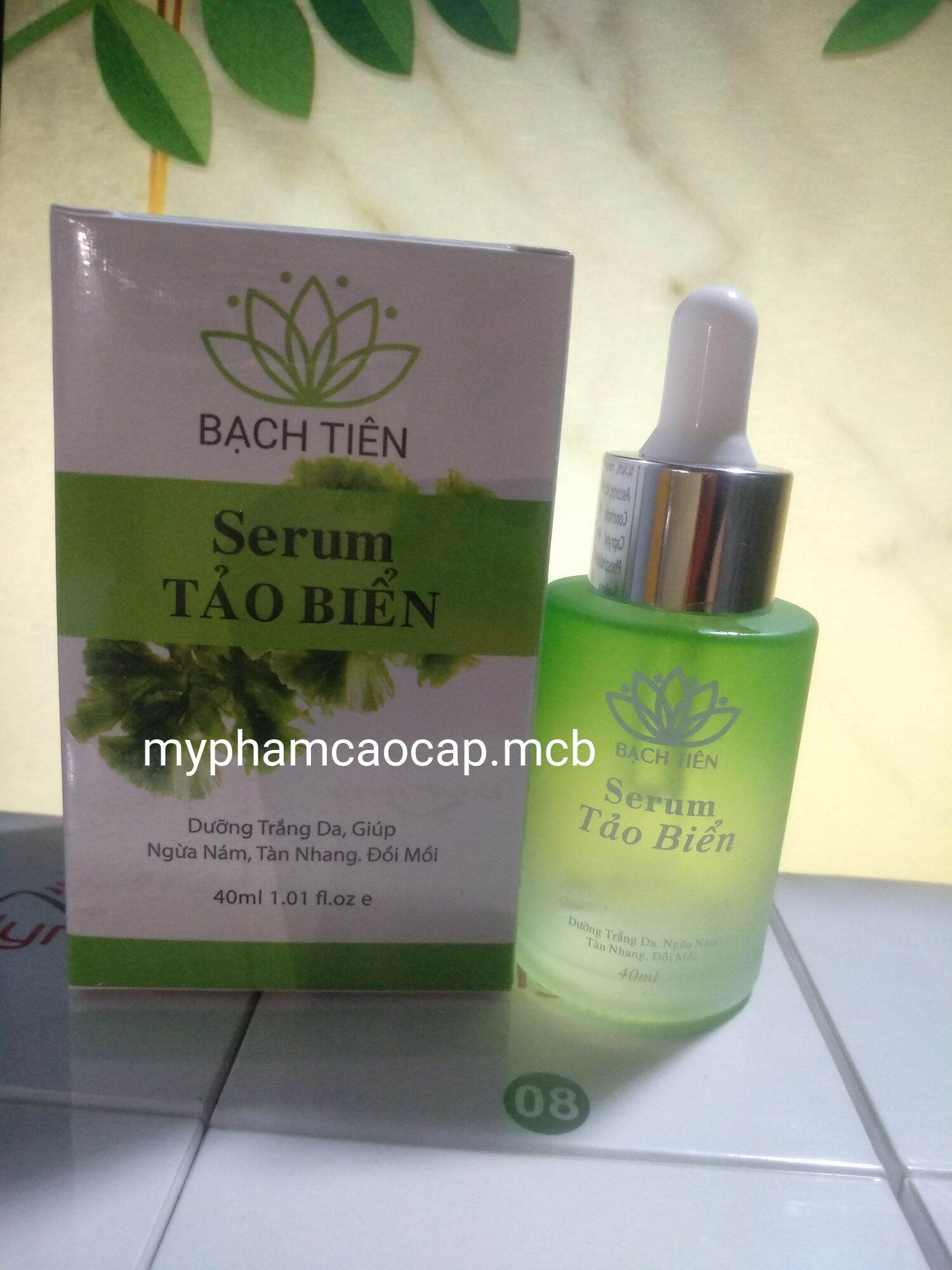 serum bạch tiên tảo biển trắng da ngừa nám 40ml