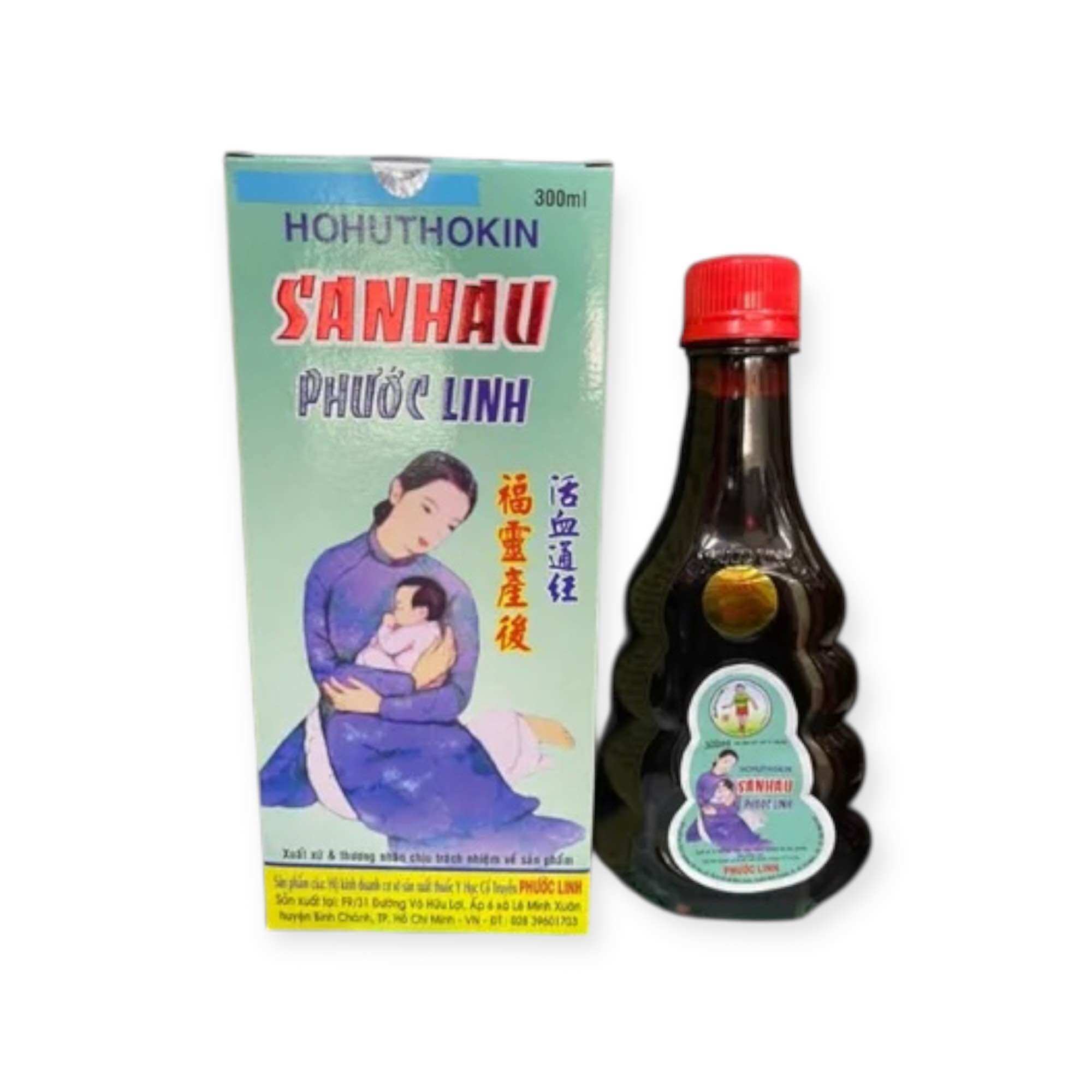Sản phẩm Hậu Phước Linh dùng cho phụ nữ sau sinh chai 300ml
