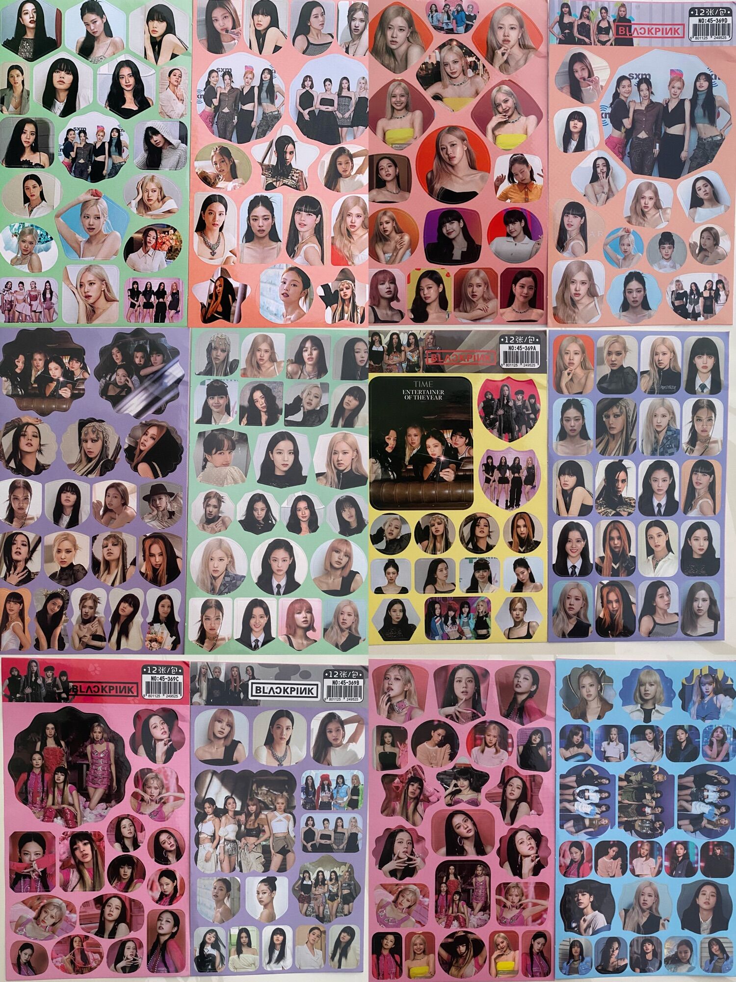 Sticker Blackpink mẫu mới đã cắt sẵn
