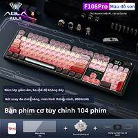AULA | Bàn phím cơ AULA S75 Pro - Full-size phím Keycap In Cạnh (Side-Printed) Kết nối 3 chế độ (Tri-Mode) Hotswap Custom cho Gaming Văn phòng