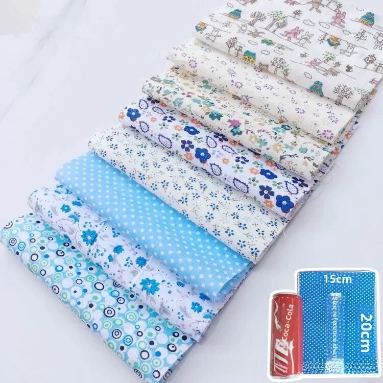 Vải Cotton Nguyên Chất In Họa Tiết Hoa Dùng Để May Đồ Thủ Công Đồ Gia Dụng Quần Áo & Phụ Kiện Thời Trang Trẻ Em