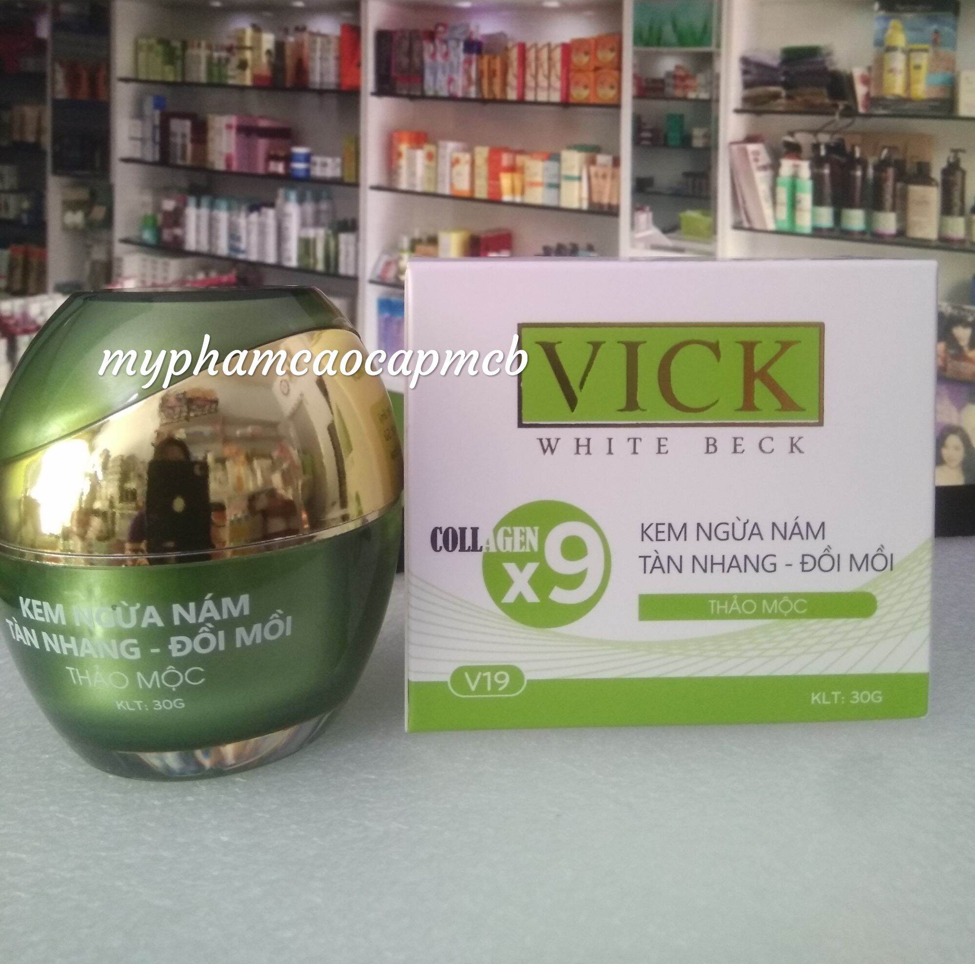 Kem vick collagen nám tàn nhang đồi mồi 30g