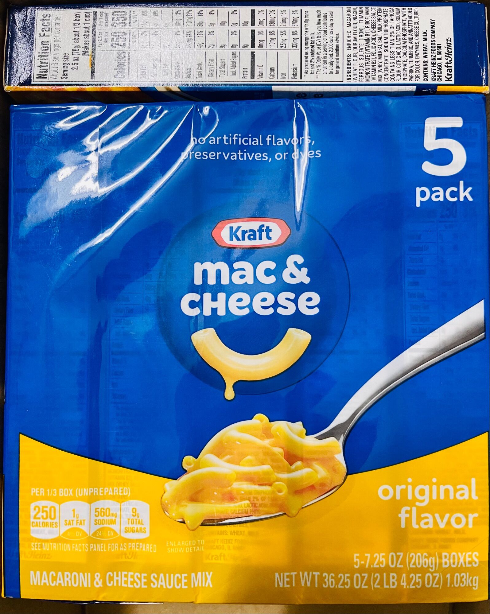 [USA] NUI PHÔ MAI MỸ MACARONI & CHEESE KRAFT 206G