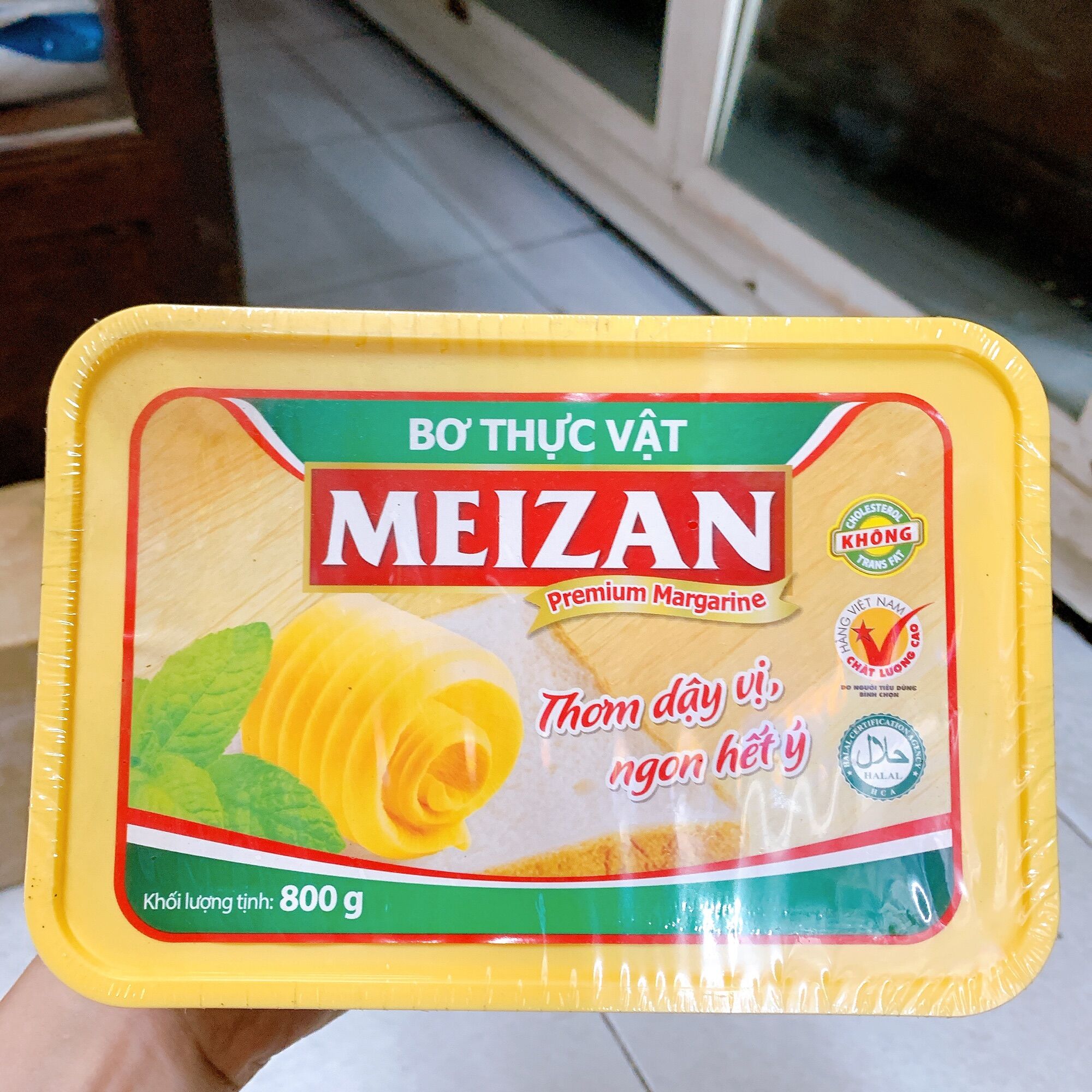 Bơ thực vật Meizan 800g