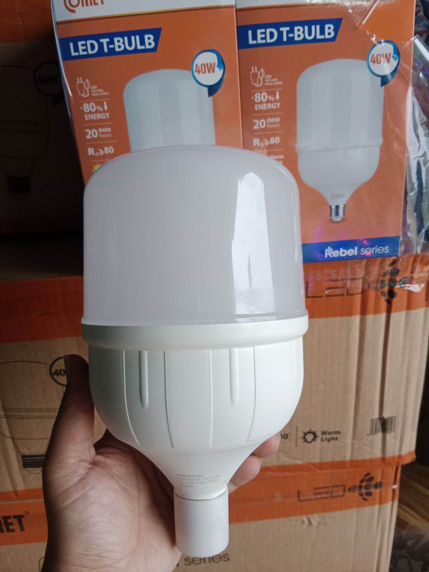 Bóng đèn led COMET CB03R0403 ánh sáng vàng 40W