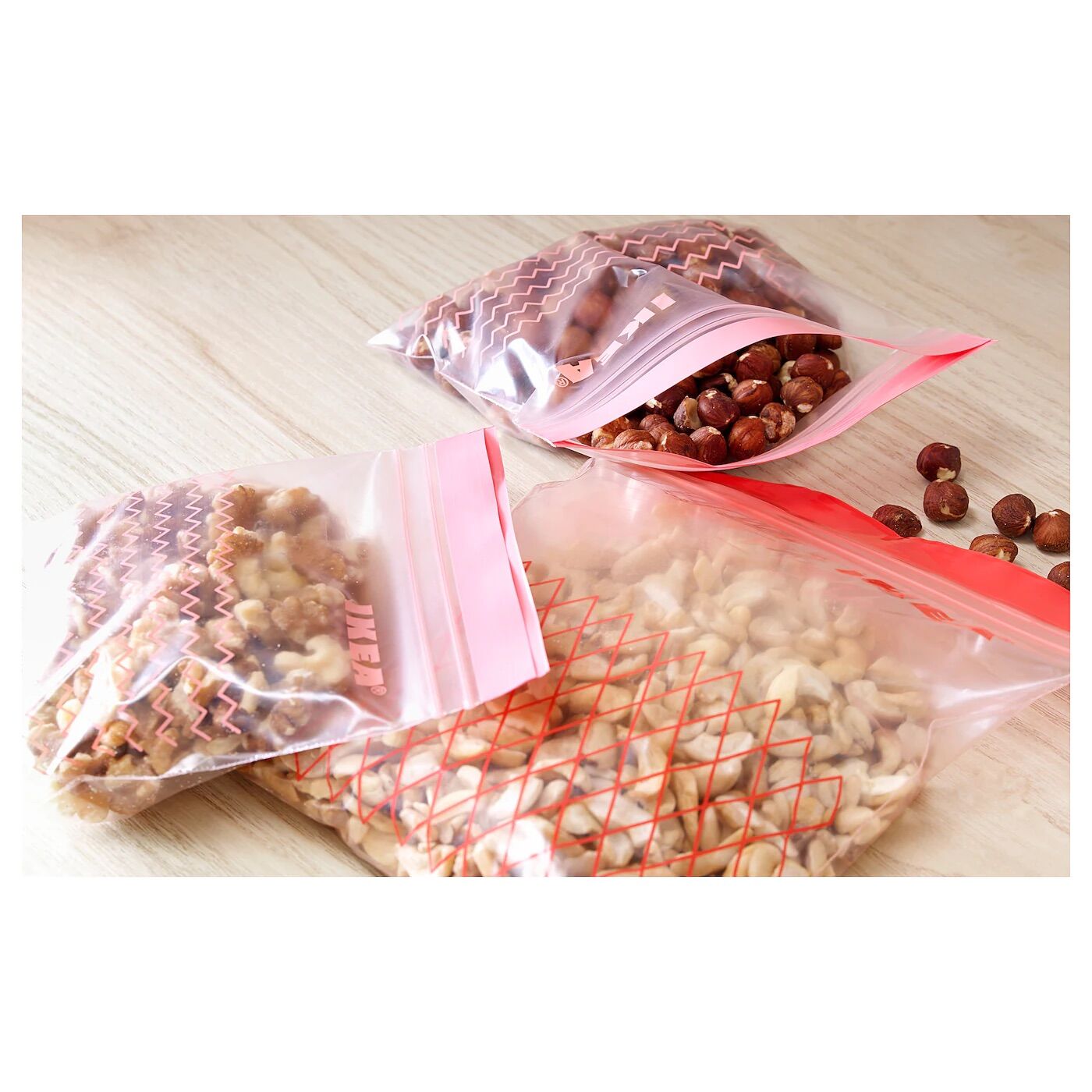 HỘP 60 TÚI ZIP LOCK IKEA ISTAD (1L + 0,4L) - TW Mall