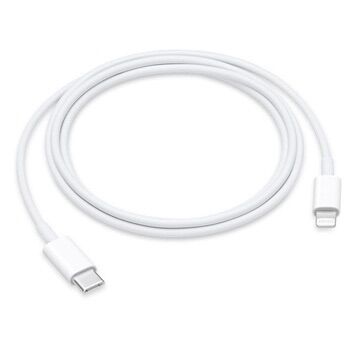 Cáp type c - lightning 1m mm0a3 trắng