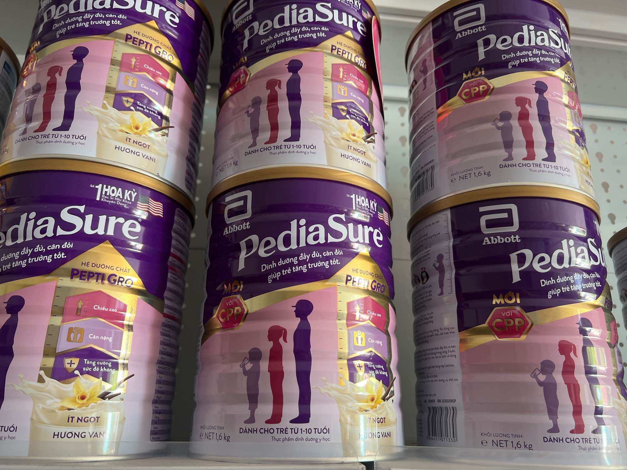 [HCM]Sữa bột PediaSure BA 1kg6 (1-10 tuổi)