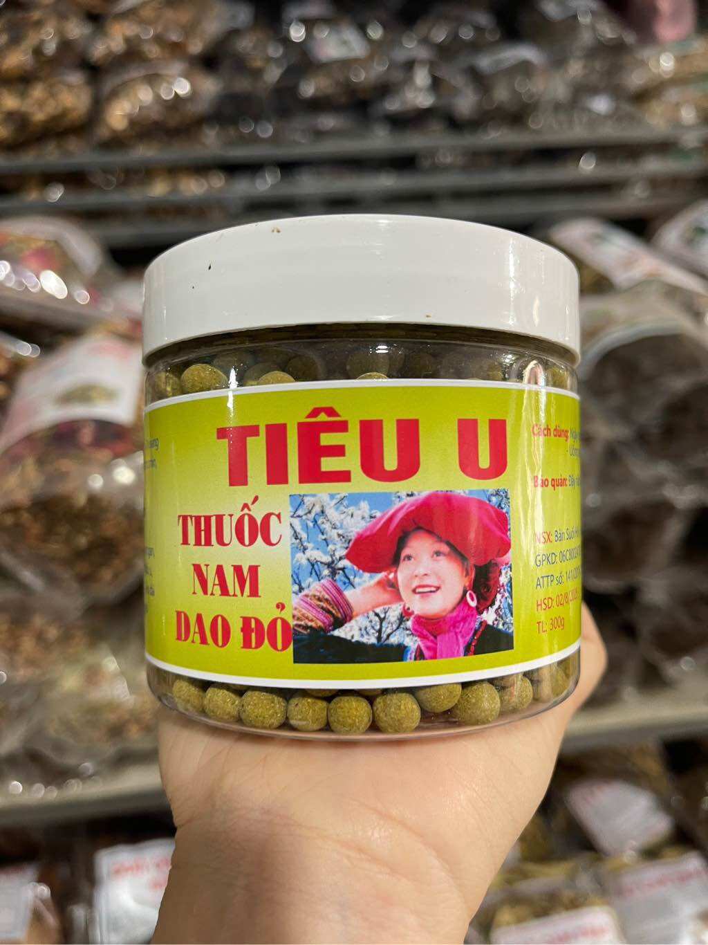 Viên tiêu u thảo dược dao đỏ 300gr -tây bắc food 27
