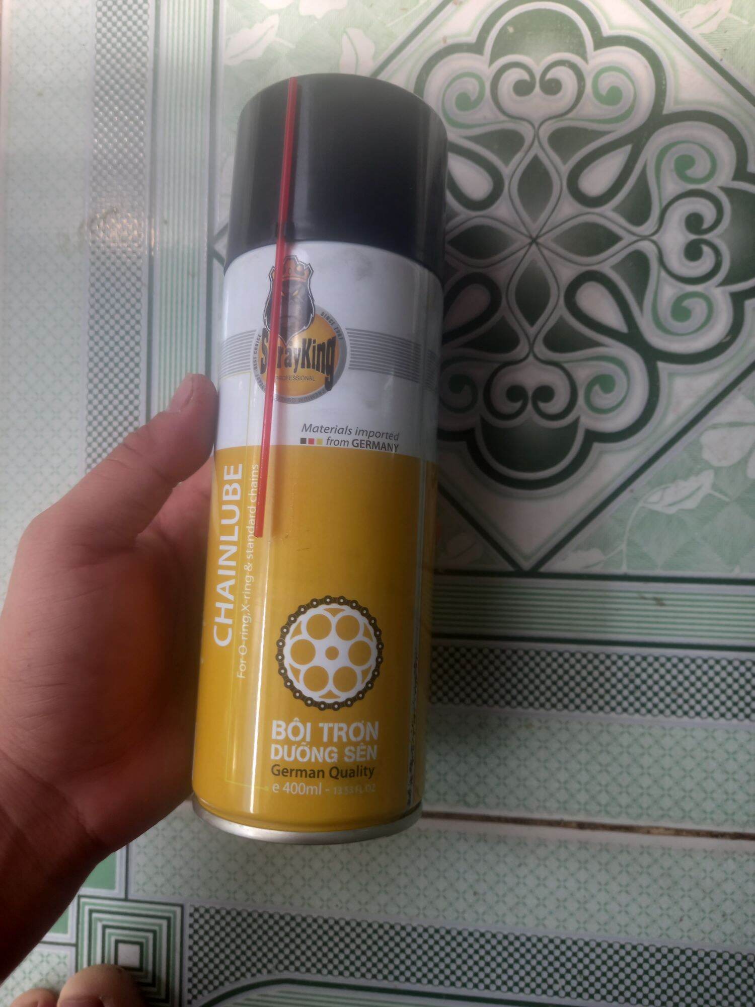 chai dưỡng sên bôi trơn sên