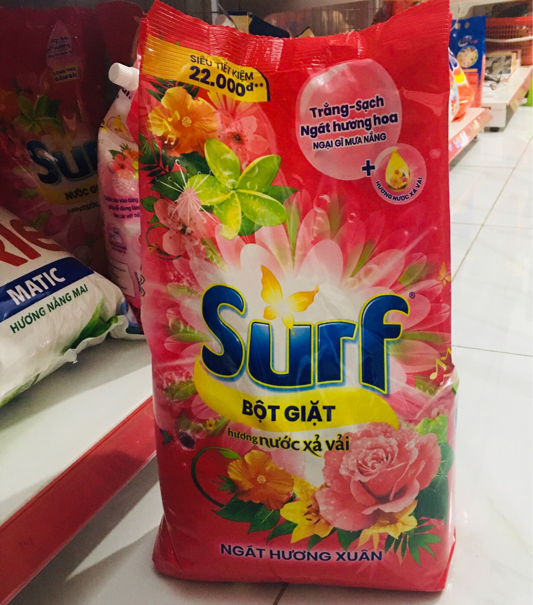 Bột giặt surf 5,5kg