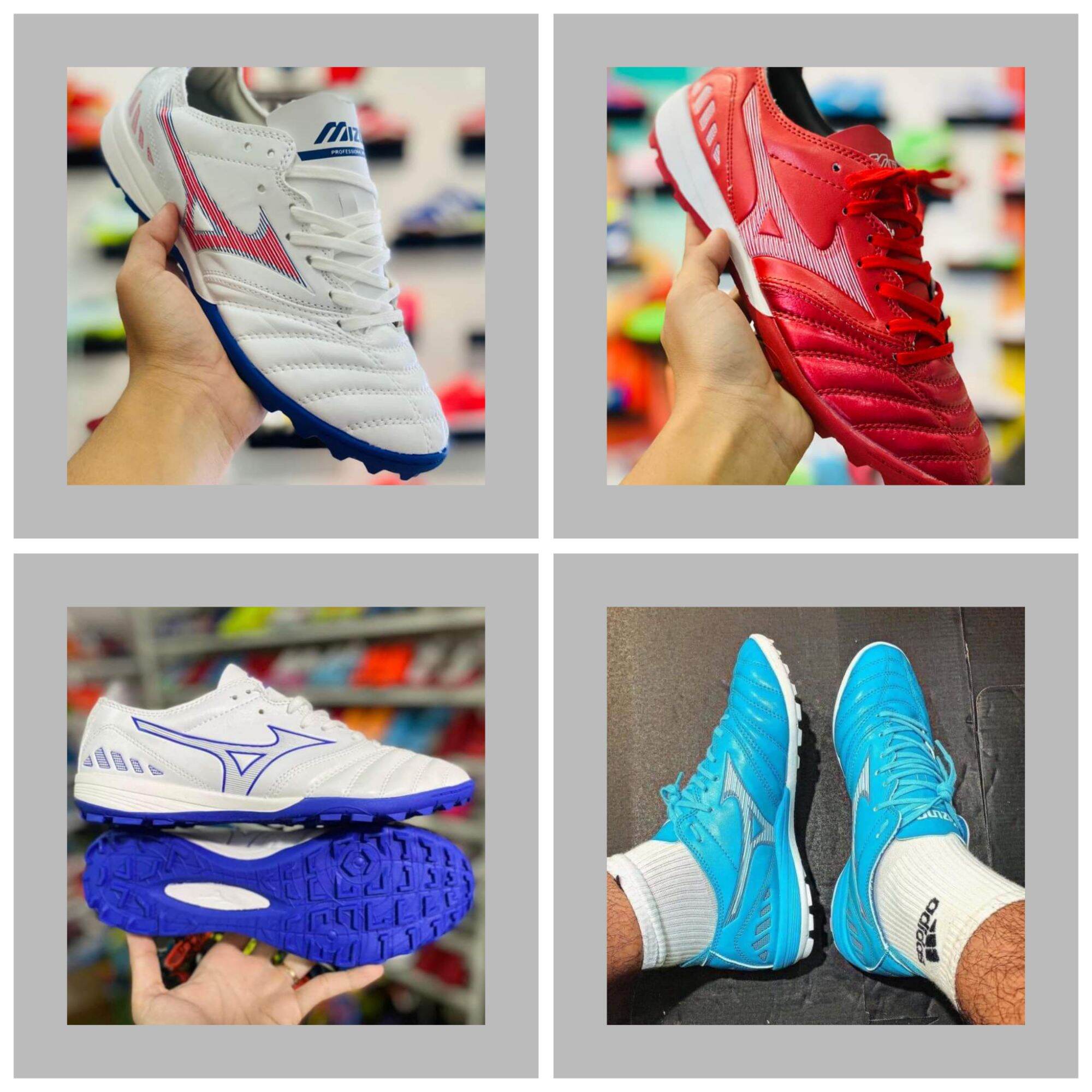 Giày đá bóng Mizuno Neo 3 pro xanh ngọc