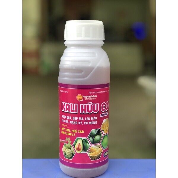 Phân bón lá kali hưu cơ của quả cầu lửa chai 500ml