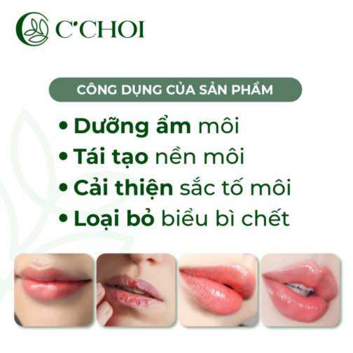 Son dưỡng môi Saffron Color C’Choi
