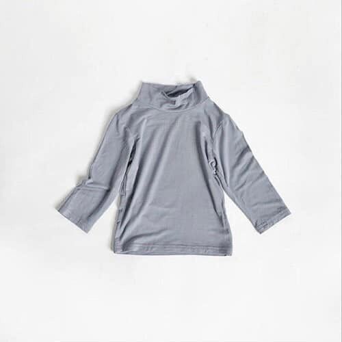Áo bún thun lạnh cổ 3 phân cho bé