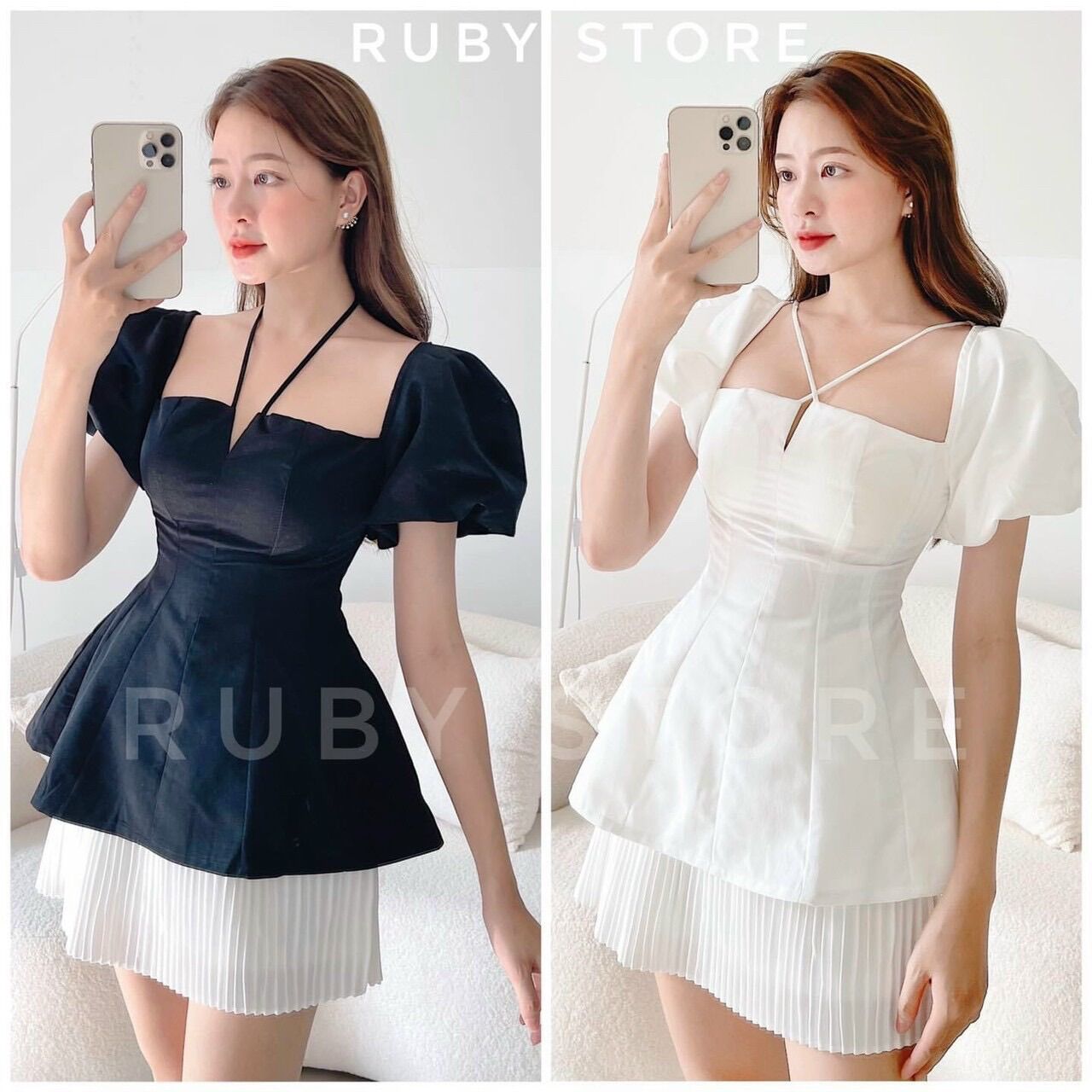 (SHOP TÁO ĐỎ BIGSIZE 50kg đến 90kg) Áo kiểu peplum bigsize
