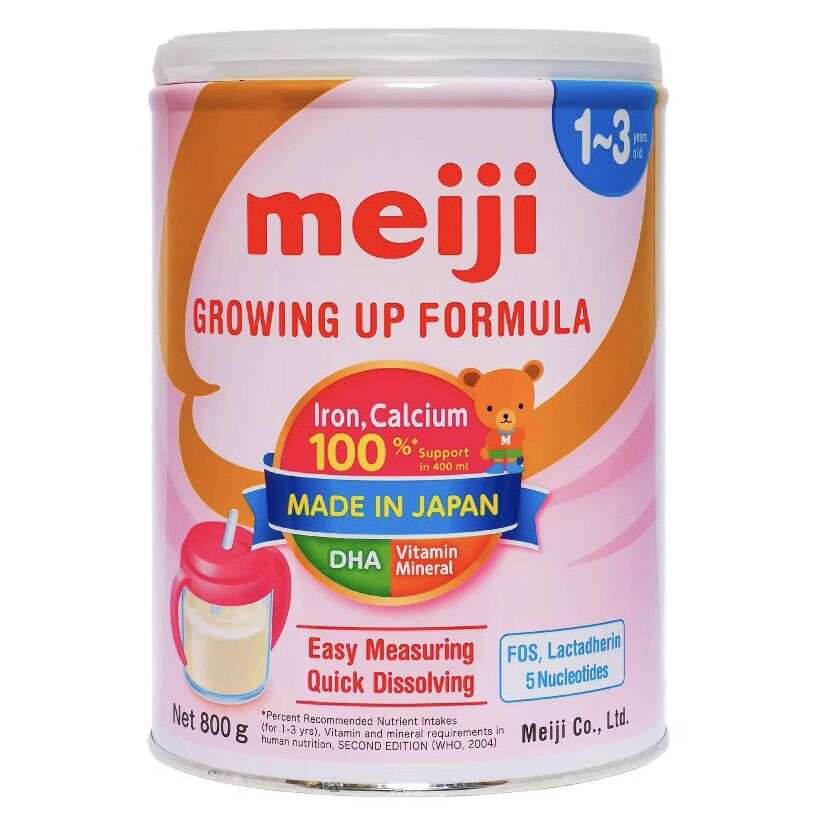 Sữa bột meiji nhập khẩu 1-3 cho bé trên 1 tuổi