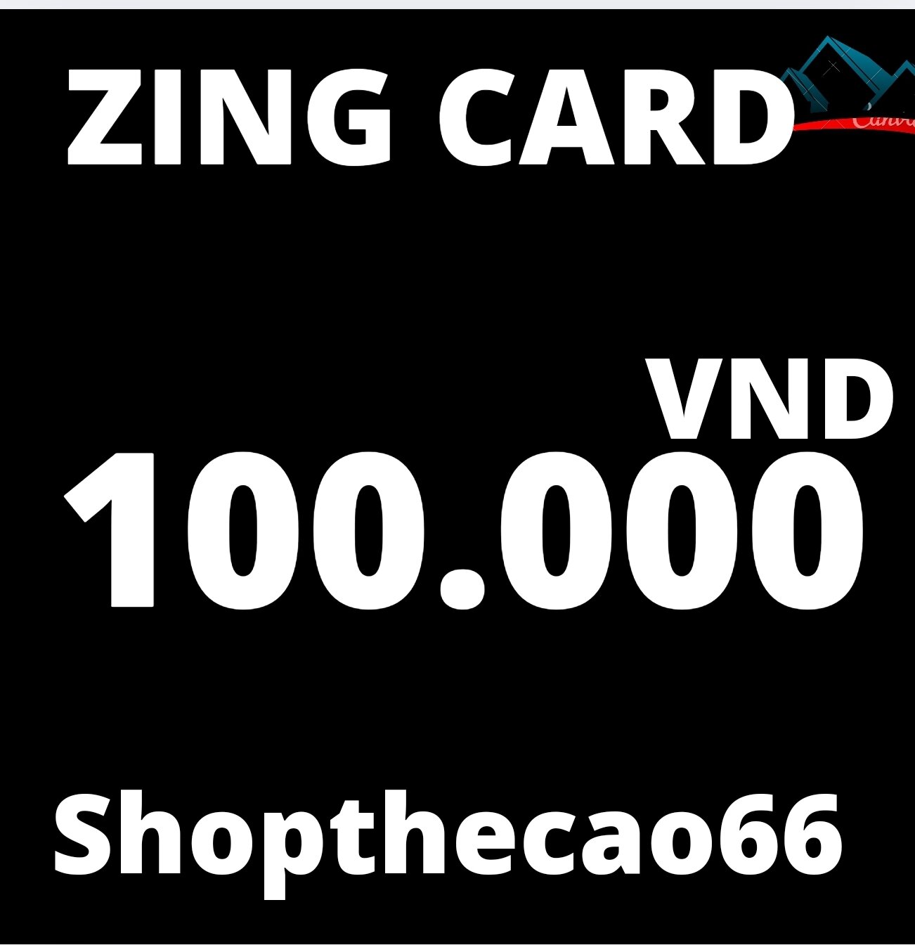 Zing card 100,000 VND