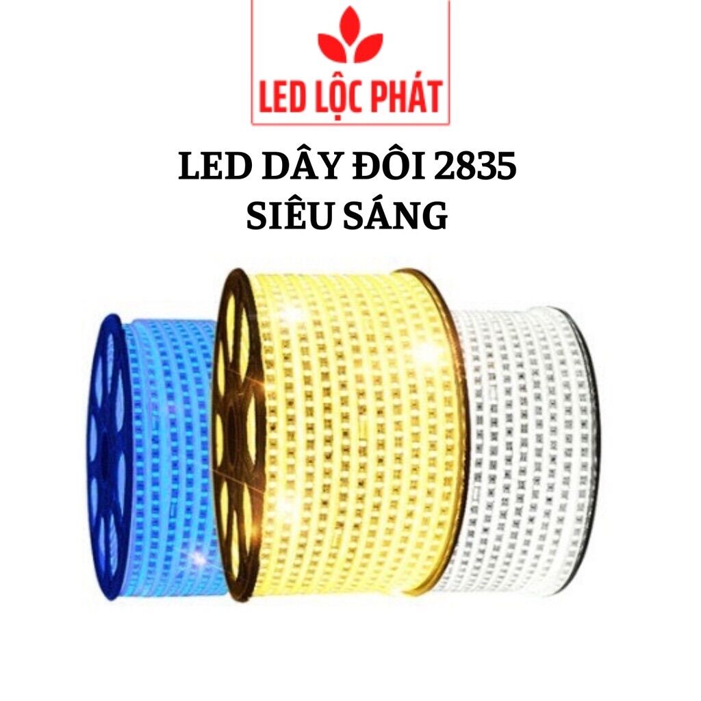Led dây trang trí kín nước 100m, led quân cây ngoài trời