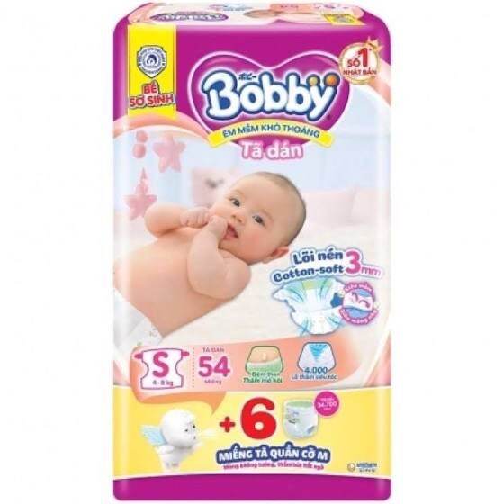 Tã dán bobby S 54 miếng