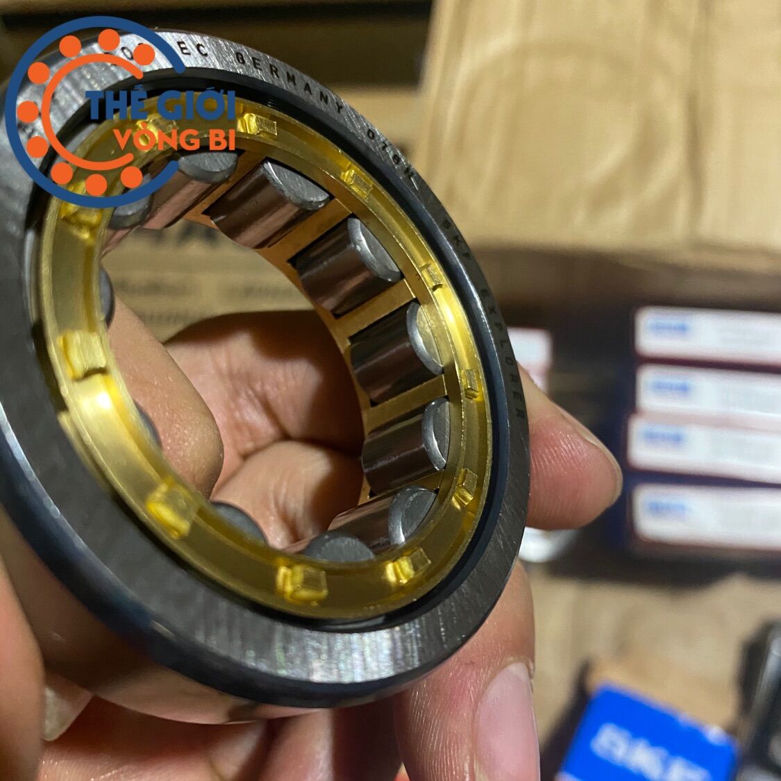 Vòng bi bạc đạn SKF NJ 305 ECM