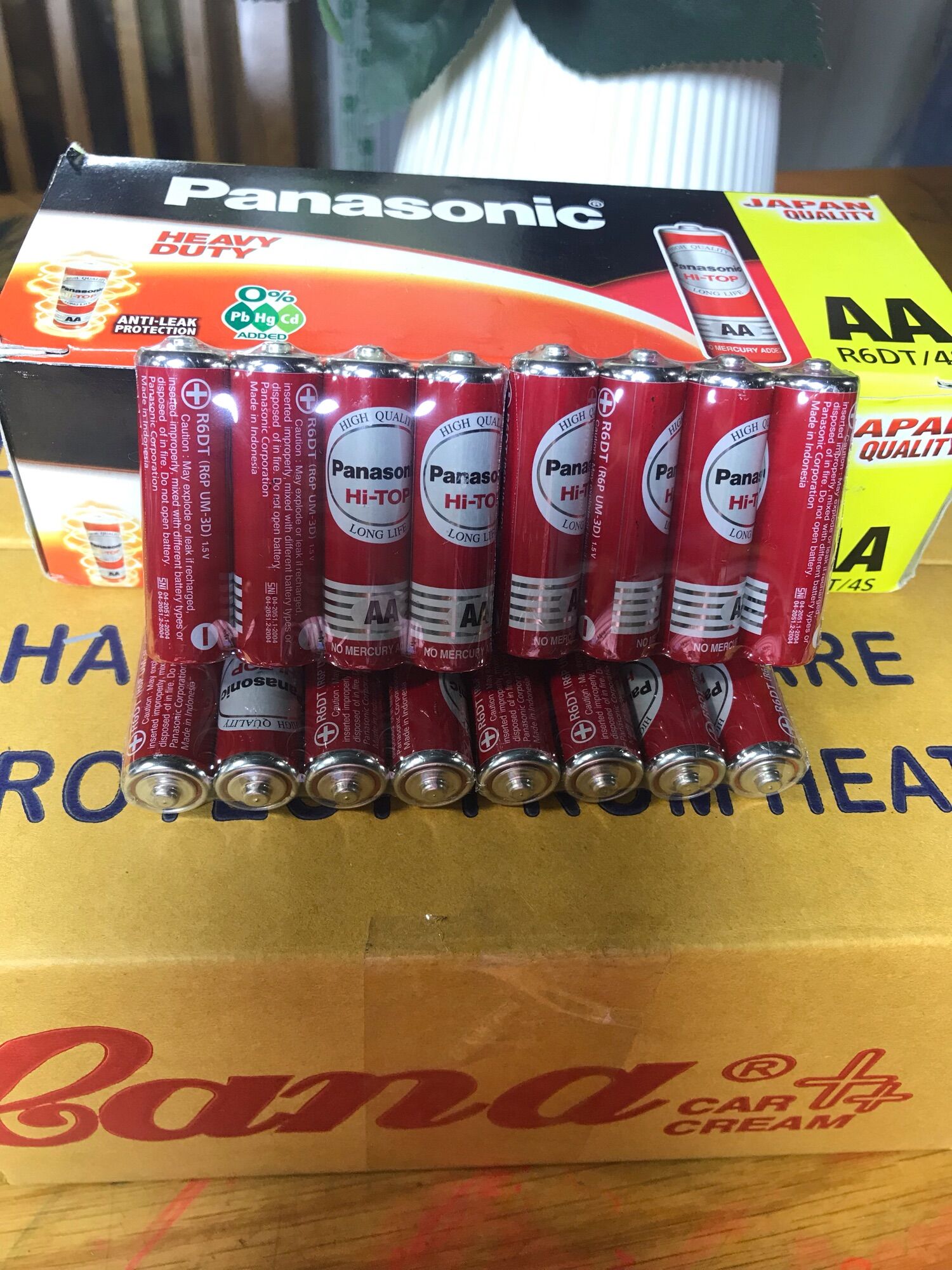 Pin tiểu AA panasonic vỉ 4 viên
