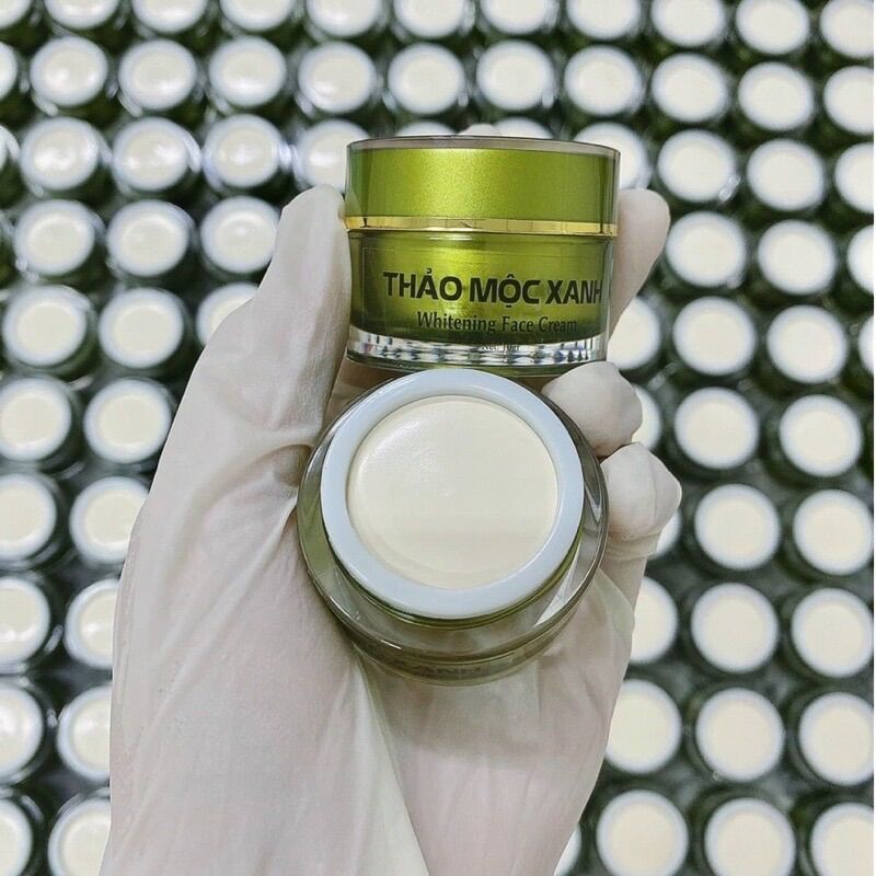 [Freeship] Kem Face Thảo Mộc Xanh - Dưỡng Trắng Da