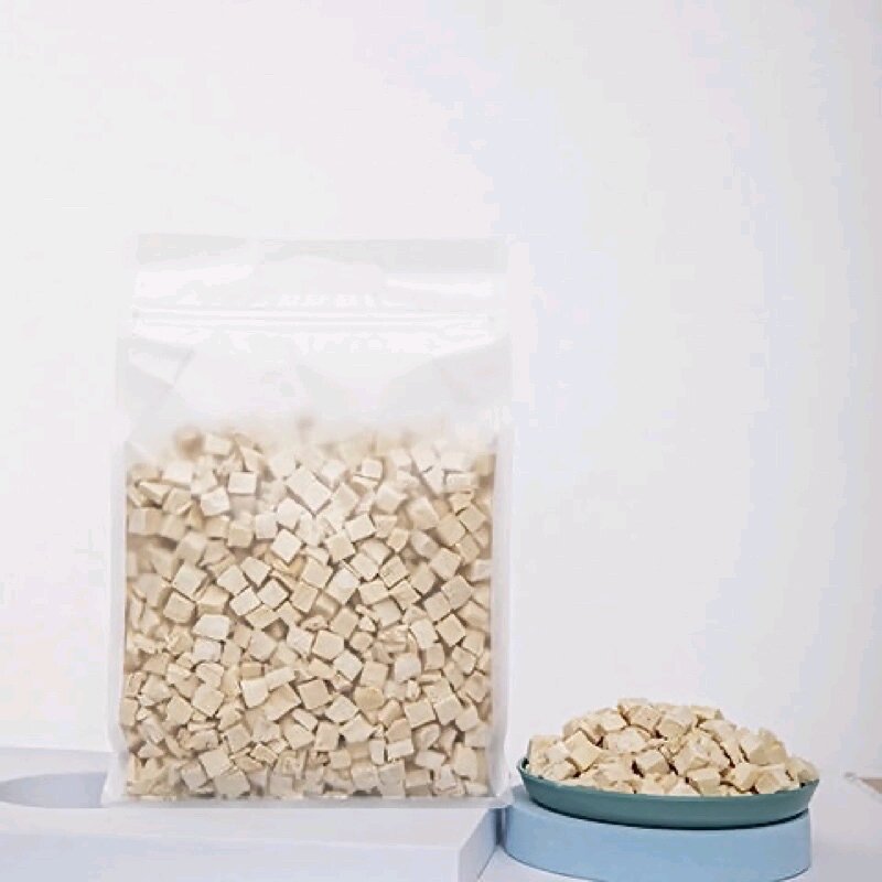 Gà viên sấy lạnh cho chó mèo - thức ăn khô cho thú cưng gói 500g