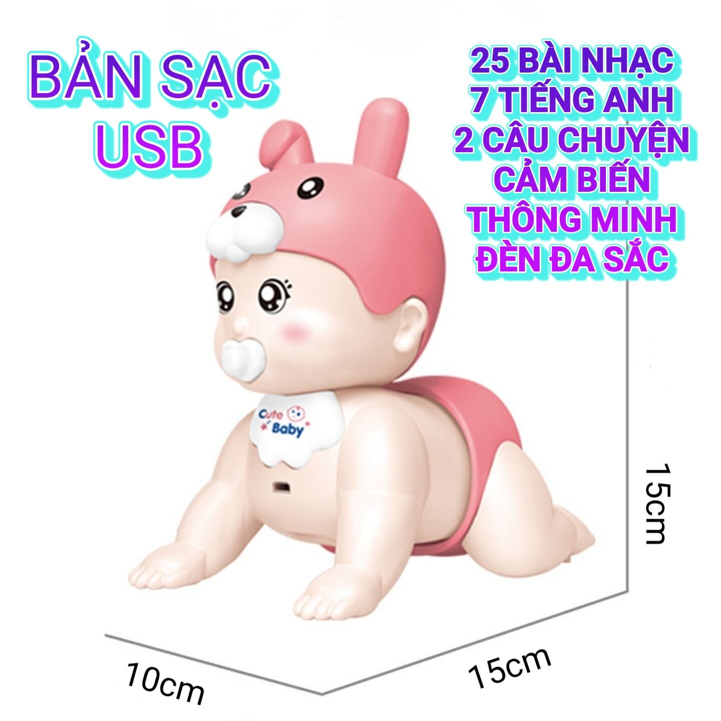 Đồ chơi bé tập bò cho bé đồ chơi trẻ em