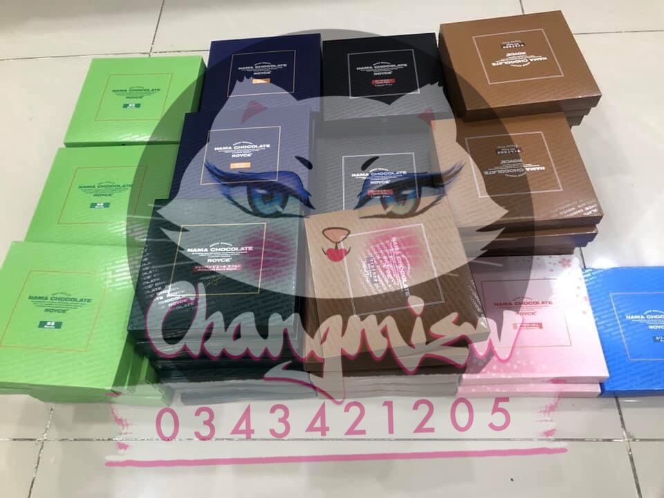Nama Chocolate Royce – Sôcôla tươi từ Nhật bản