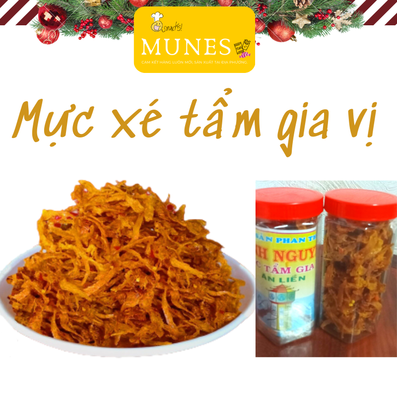 Mực xé tẩm gia vị - 150gr