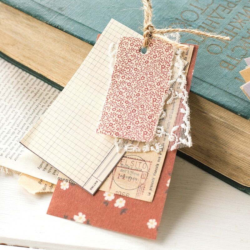 Set giấy nền vintage trang trí sổ tay journal DIY