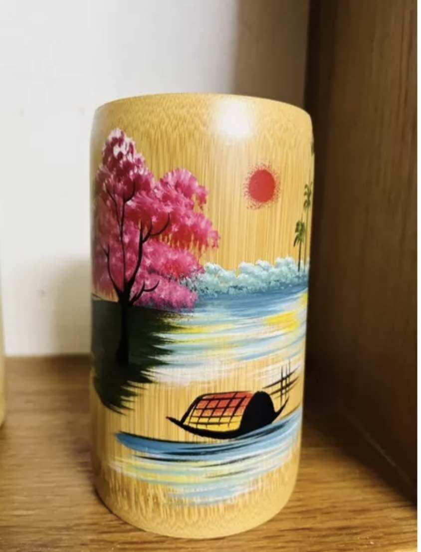 Cốc tre thủ công mỹ nghệ
