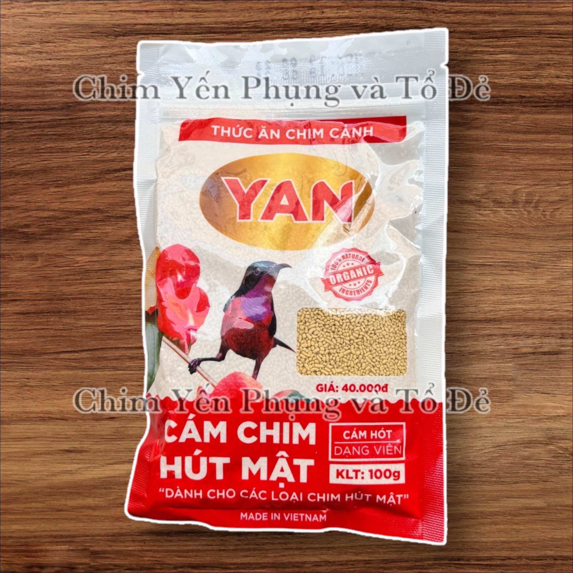 Cám Chim Hút Mật YAN - Cám Yan Cao Cấp.
