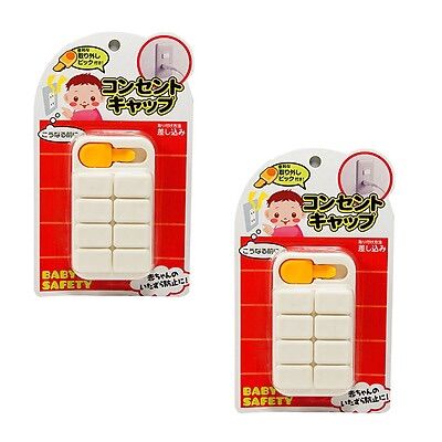 Set 8 bịt ổ điện an toàn cho bé nhập khẩu Nhật Bản