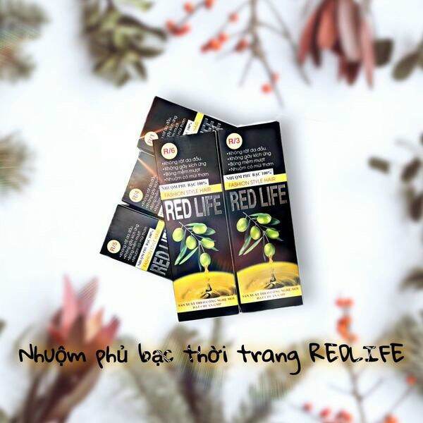 Nhuộm phủ bạc thời trang Redlife _ 6 màu thời trang