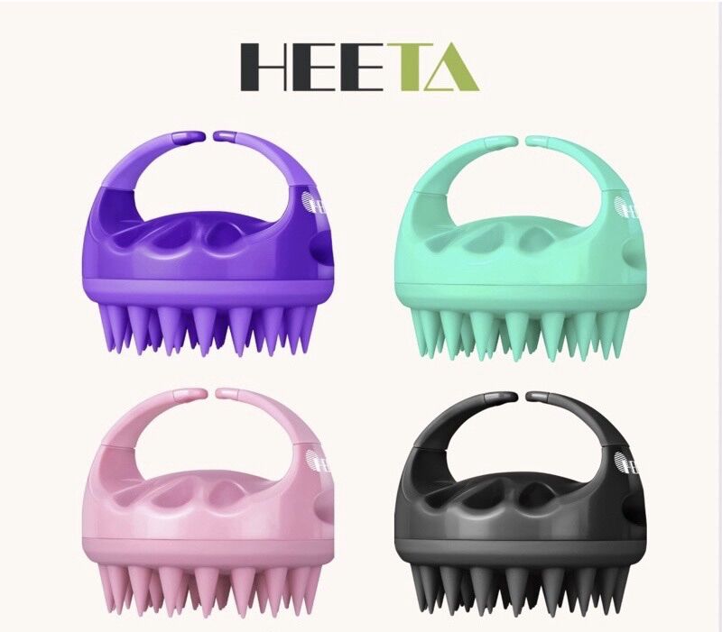 Lược gội đầu silicon HEETA Shampoo Brush