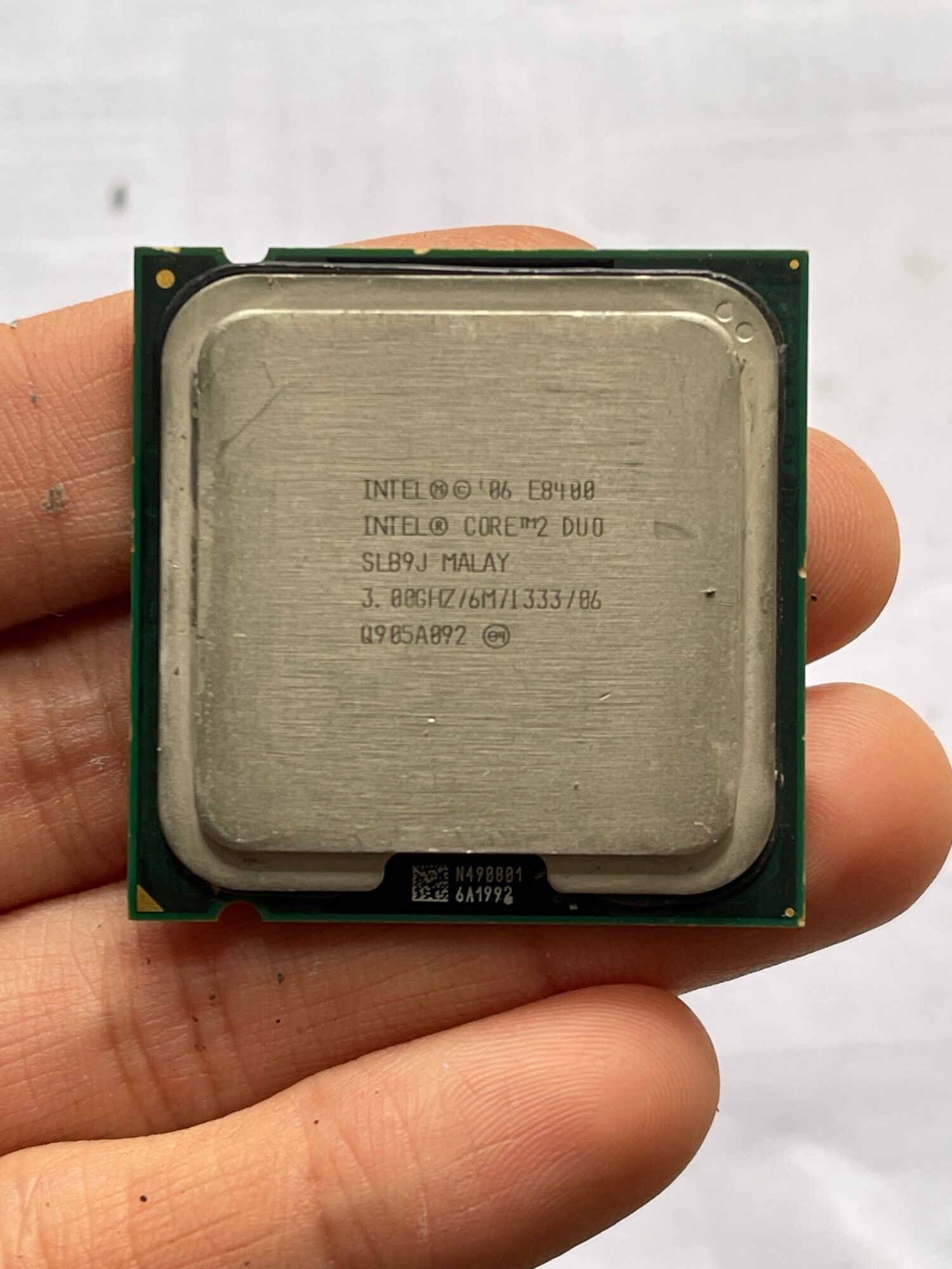 CPU PC E8400Core 2 dual E8400