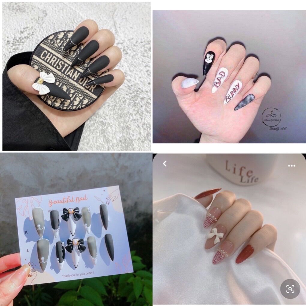 Nailbox thiết kế,móng tay giả giá rẻ