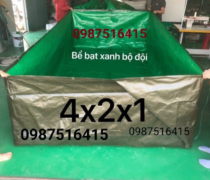 bể bạt nuôi ốc, lươn, cá ,tôm