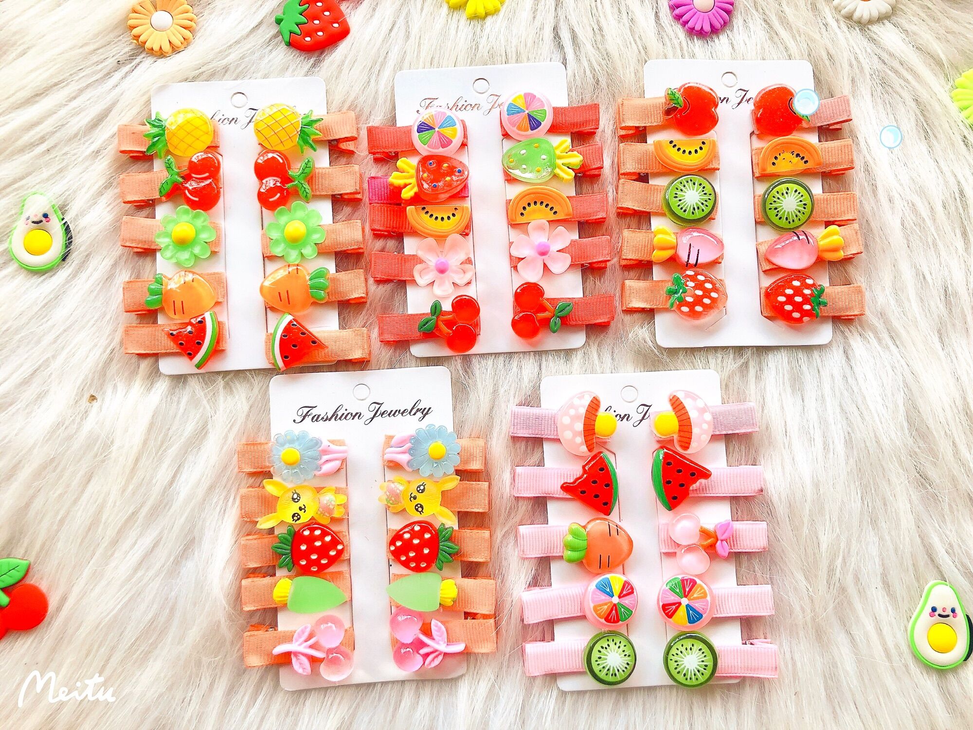 🍀 Set 10 Kẹp Tóc Hàn Quốc Cute Cho Bé Gái 🍀