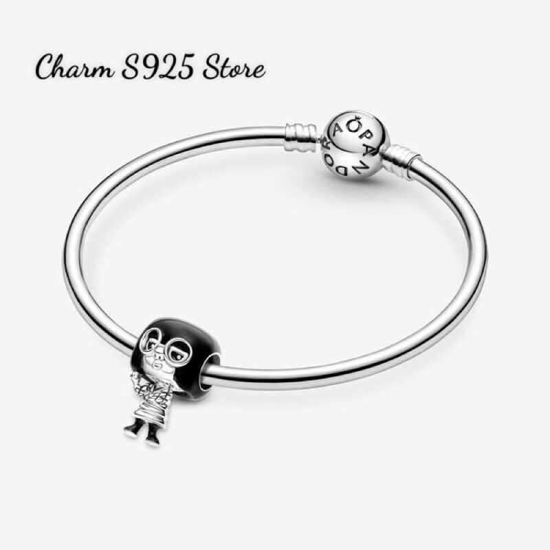 CHARM PAN ALE DISNEY PIXAR EDNA BẠC S925 CAO CẤP