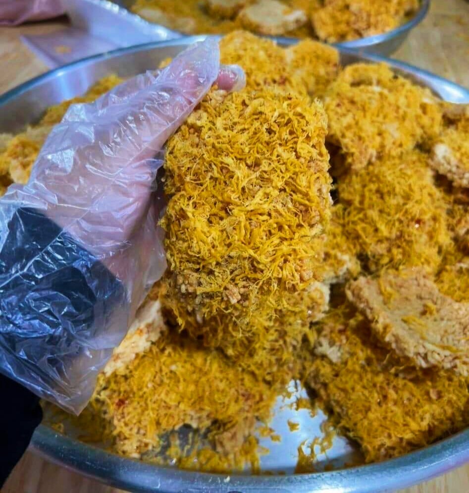 500gr cơm cháy bể to siêu chà bông