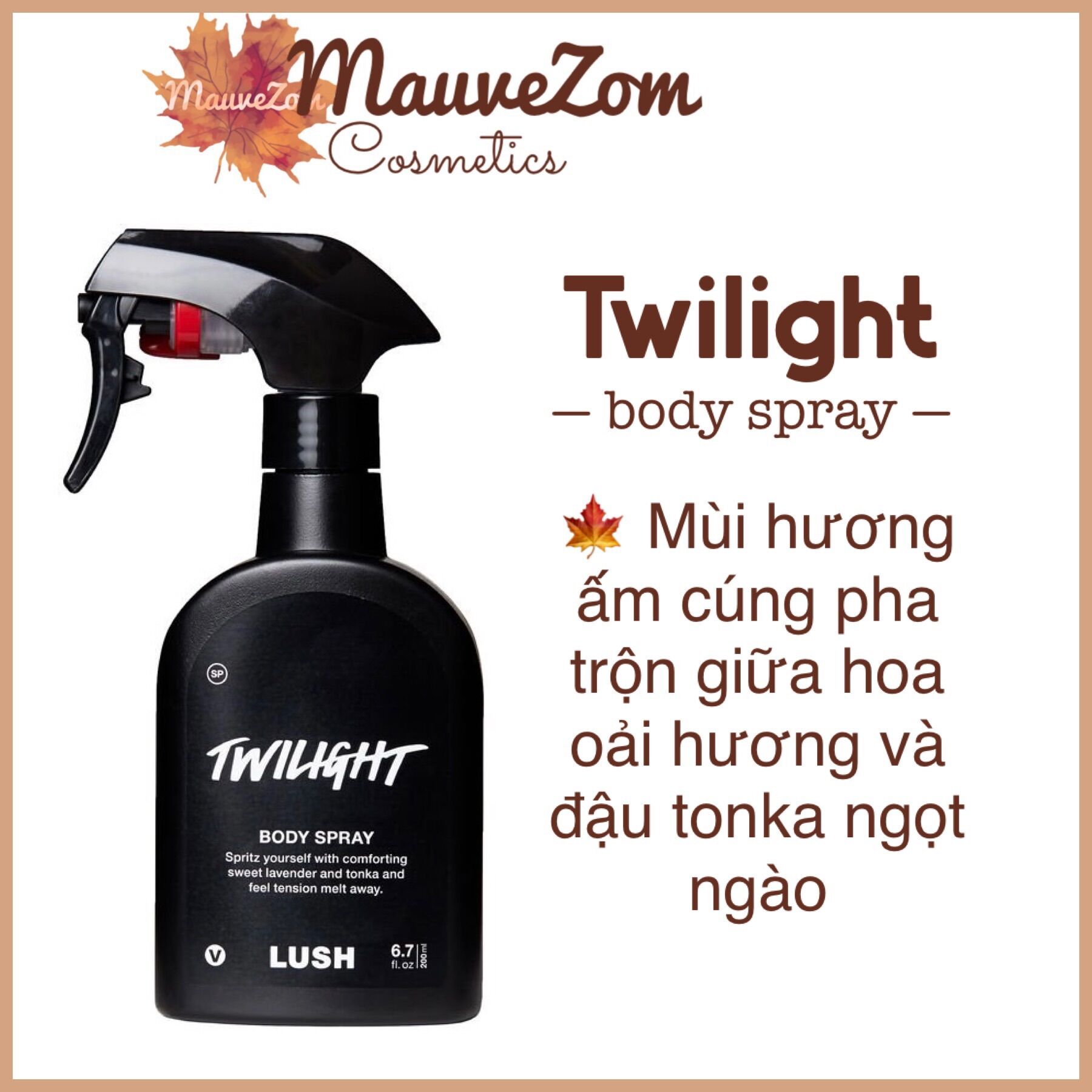 Xịt toàn thân Twilight body spray- LUSH