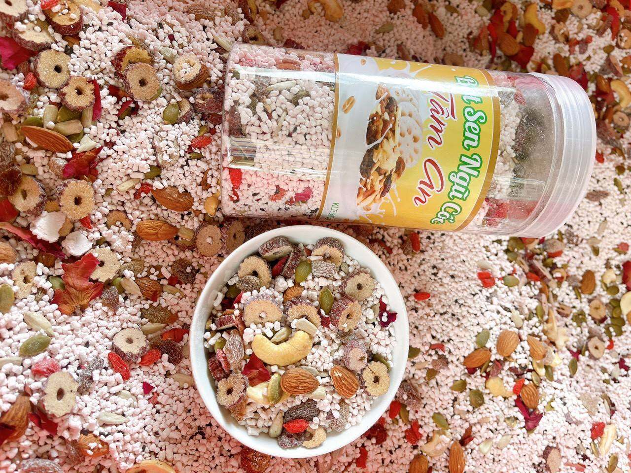 Bột ngũ cốc củ sen hộp 500gr giúp giảm cân đẹp da