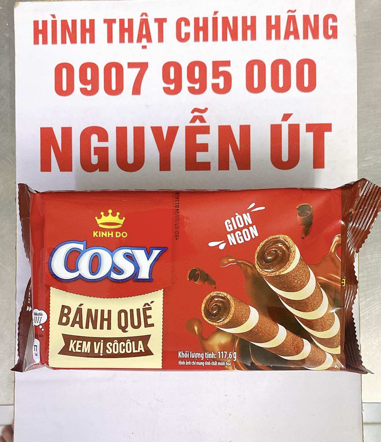 bánh quế cosy 117.6g